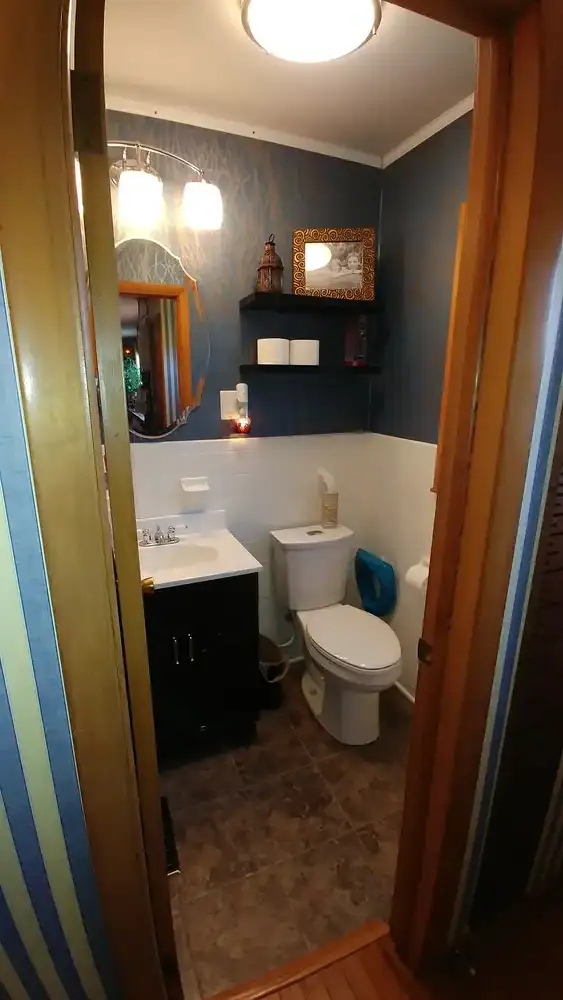 Bathroom after