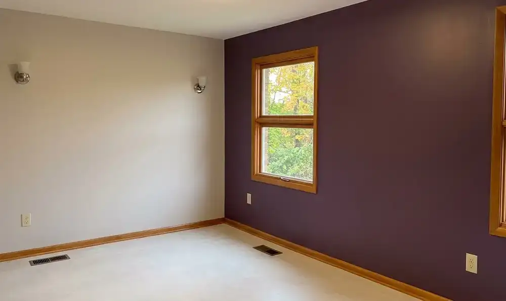 Bedroom paint project