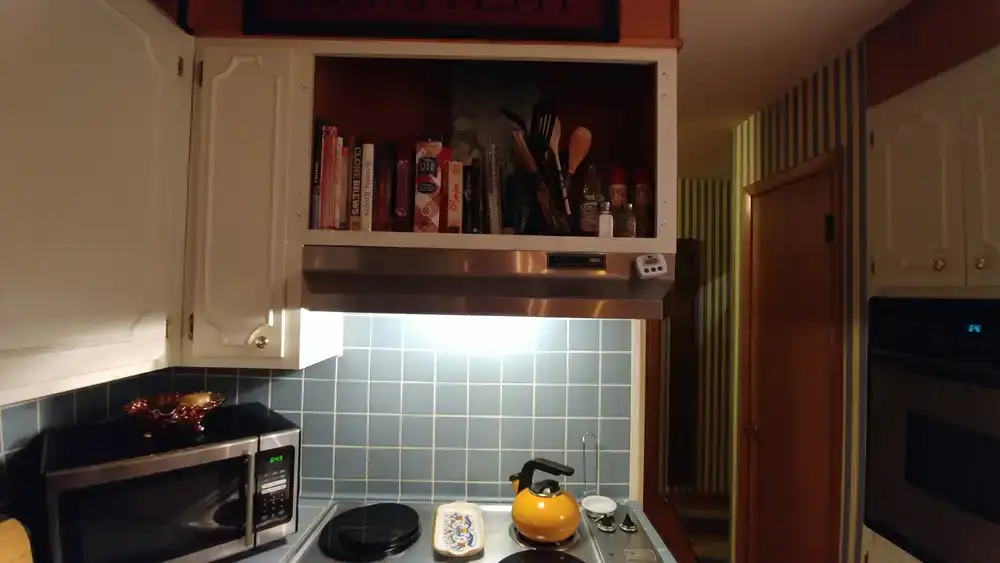 Microwave before